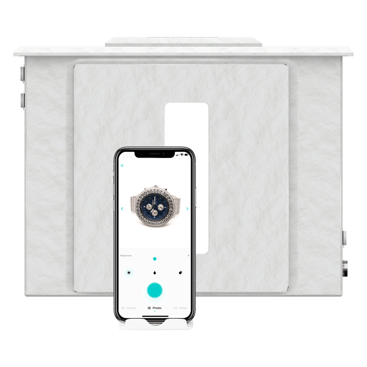 GemLightbox, Smartphone Jewelry Light Box For Jewelers