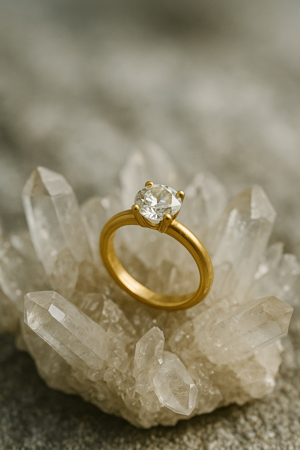 Quartz Crystal Formations - Rings