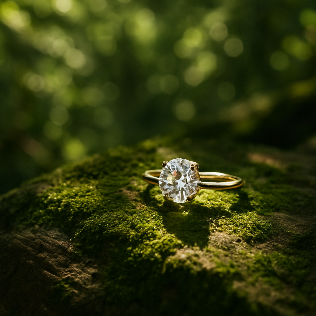 Sunlight Filtering Through Trees - Rings